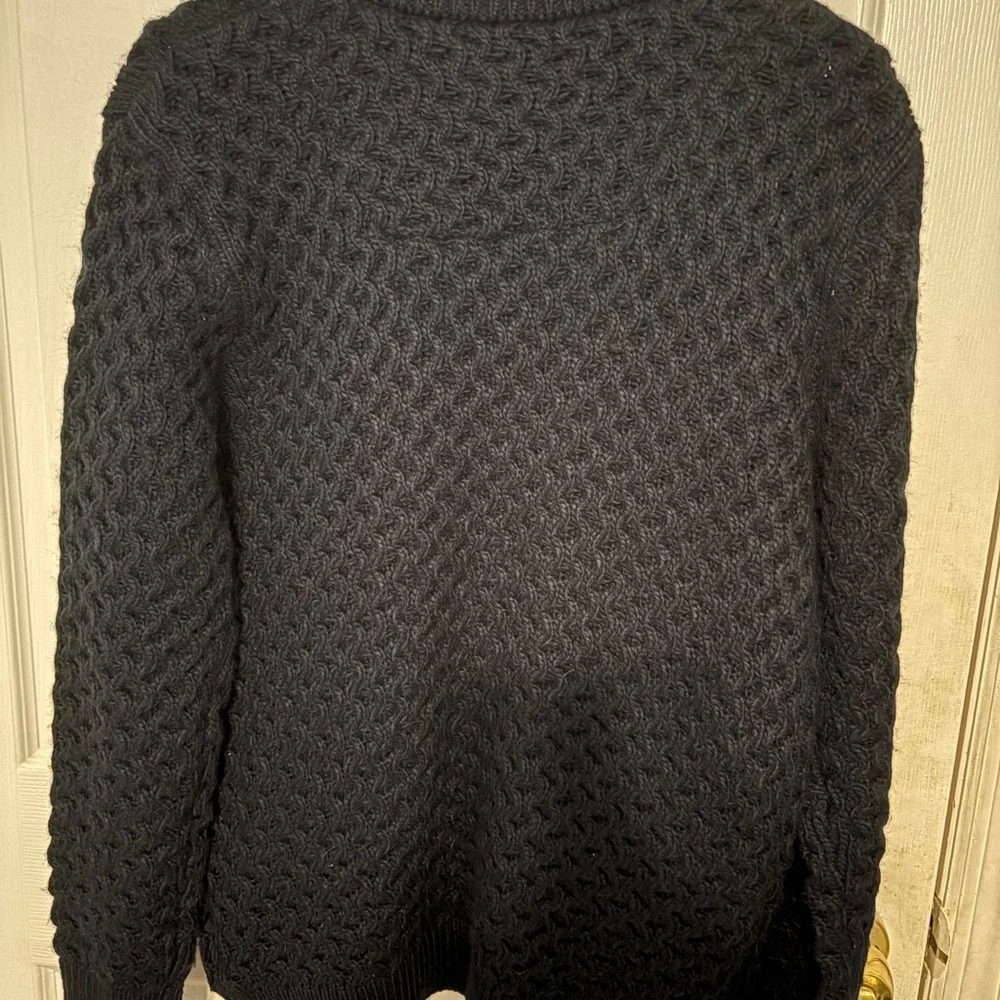 Scotch & Soda Men's Black Zip-Up Sweater - Picture 2 of 3
